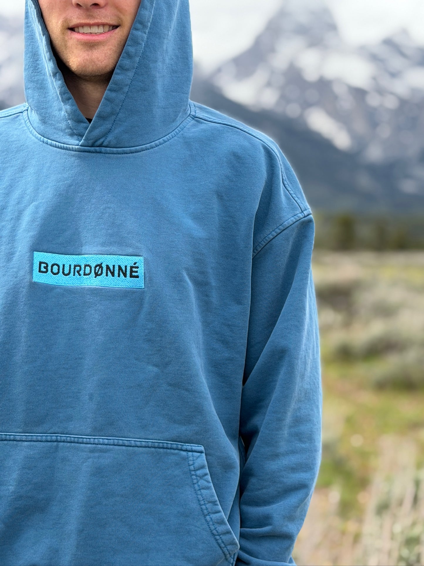 THE TETON HOODIE - BLUE